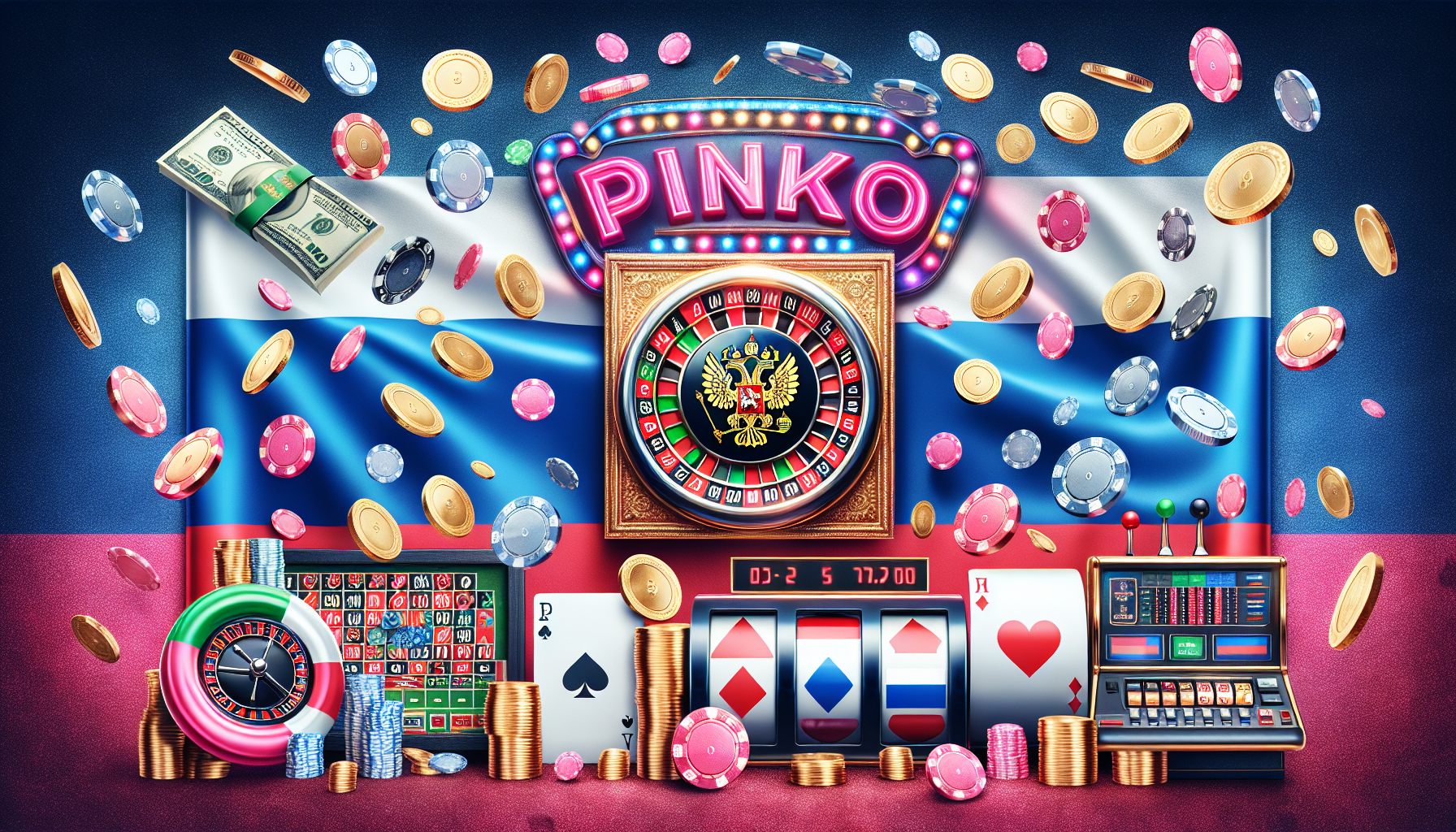 Главная страница онлайн казино Pinco